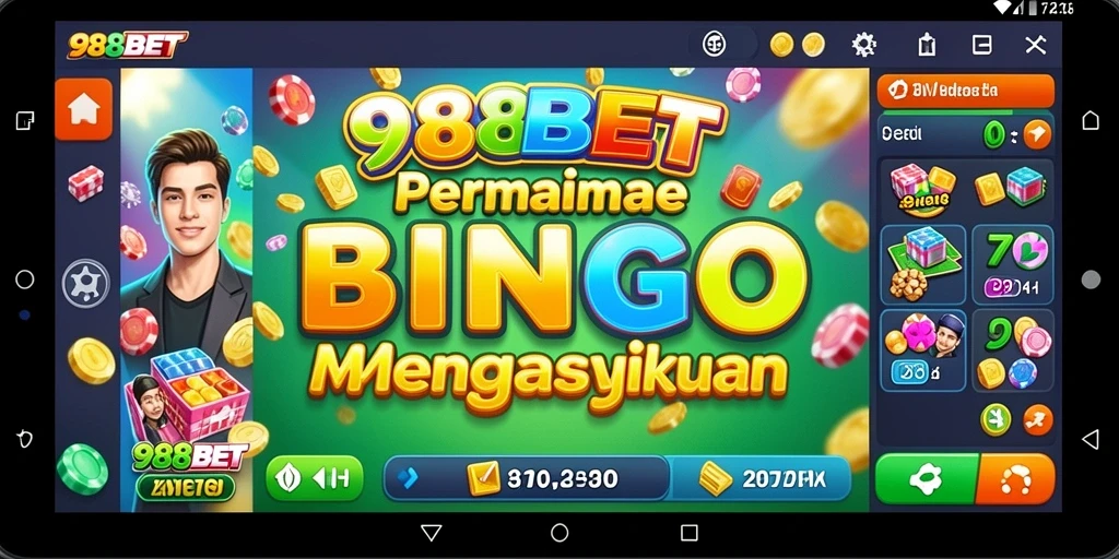 Screenshot gameplay Bingo 988BET yang menarik dan interaktif.