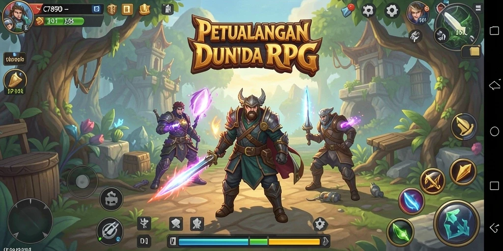 Screenshot utama C7890 menampilkan pertarungan epik dan karakter yang kuat.