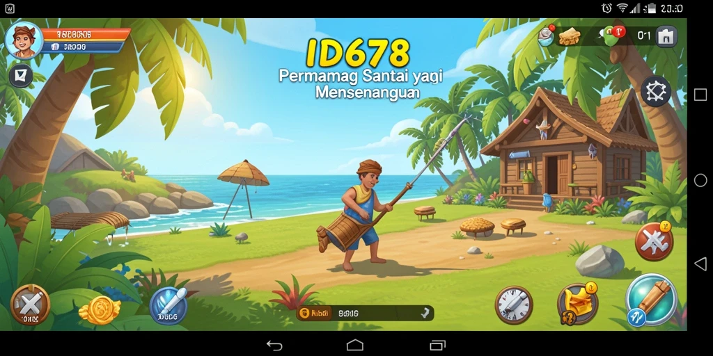 Tampilan screenshot ID678 menunjukkan gameplay santai yang menarik.