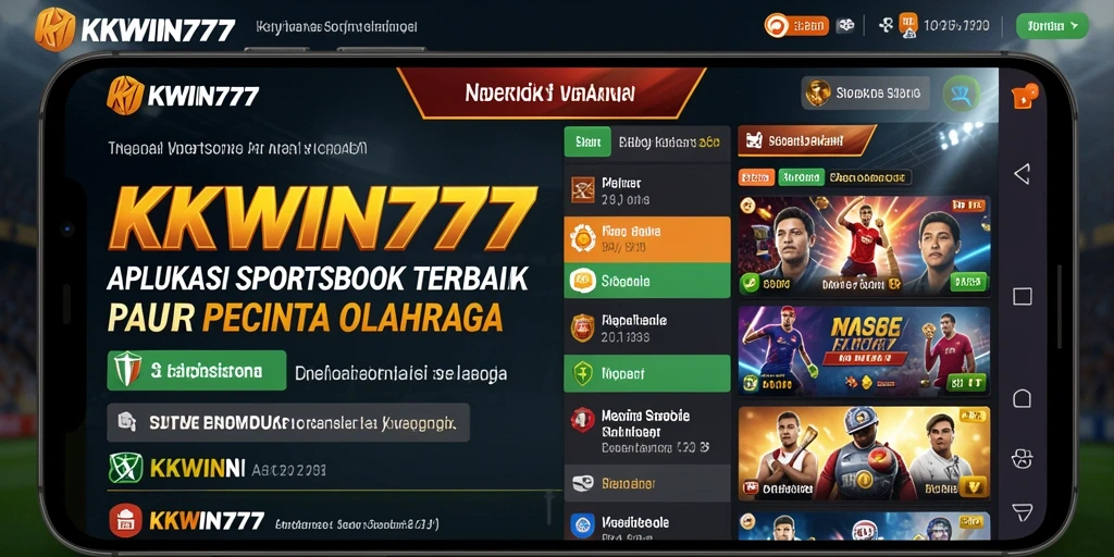 Tampilan menarik dari gameplay Sportsbook KKWIN777 dengan pilihan taruhan yang beragam.
