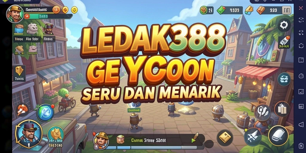 Tangkapan layar utama LEDAK388 menampilkan gameplay Tycoon yang seru.