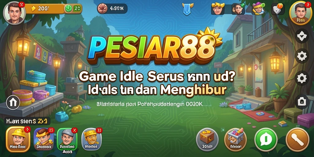 Tampilan gameplay PESIAR88 yang menarik dan penuh warna.