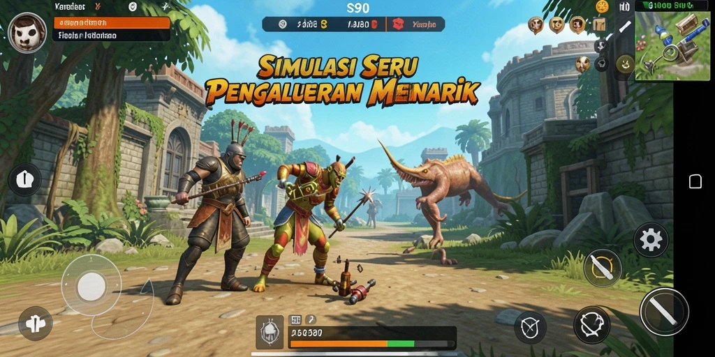 Tampilan gameplay S80 yang memukau dan interaktif.
