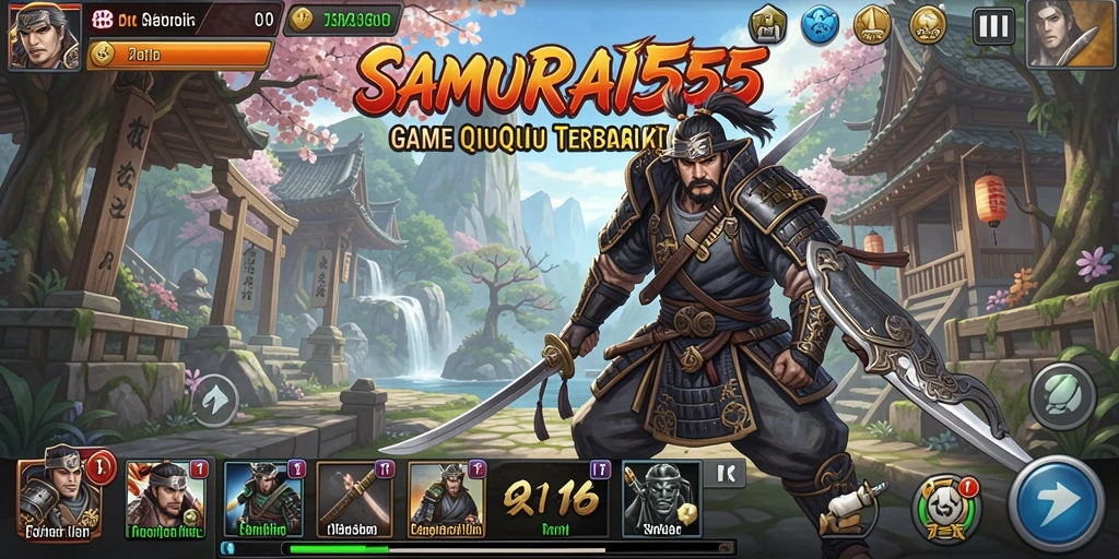 Tampilan gameplay QiuQiu yang menarik dan interaktif.