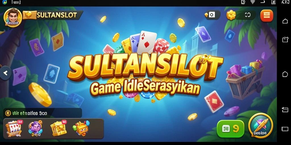 Tampilan gameplay SULTANSLOT yang menarik dan penuh warna.