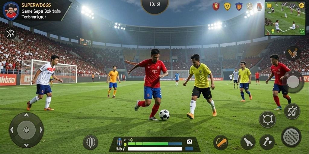 Tampilan gameplay SUPERWD666 yang mendebarkan dan kompetitif.